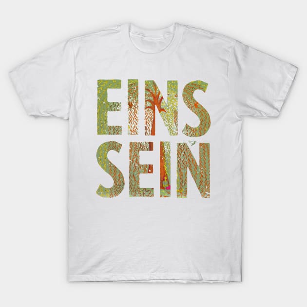 eins sein - Trauerweide T-Shirt by mnutz